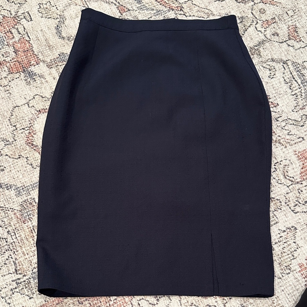🔔Elegant Navy Blue Pencil Skirt